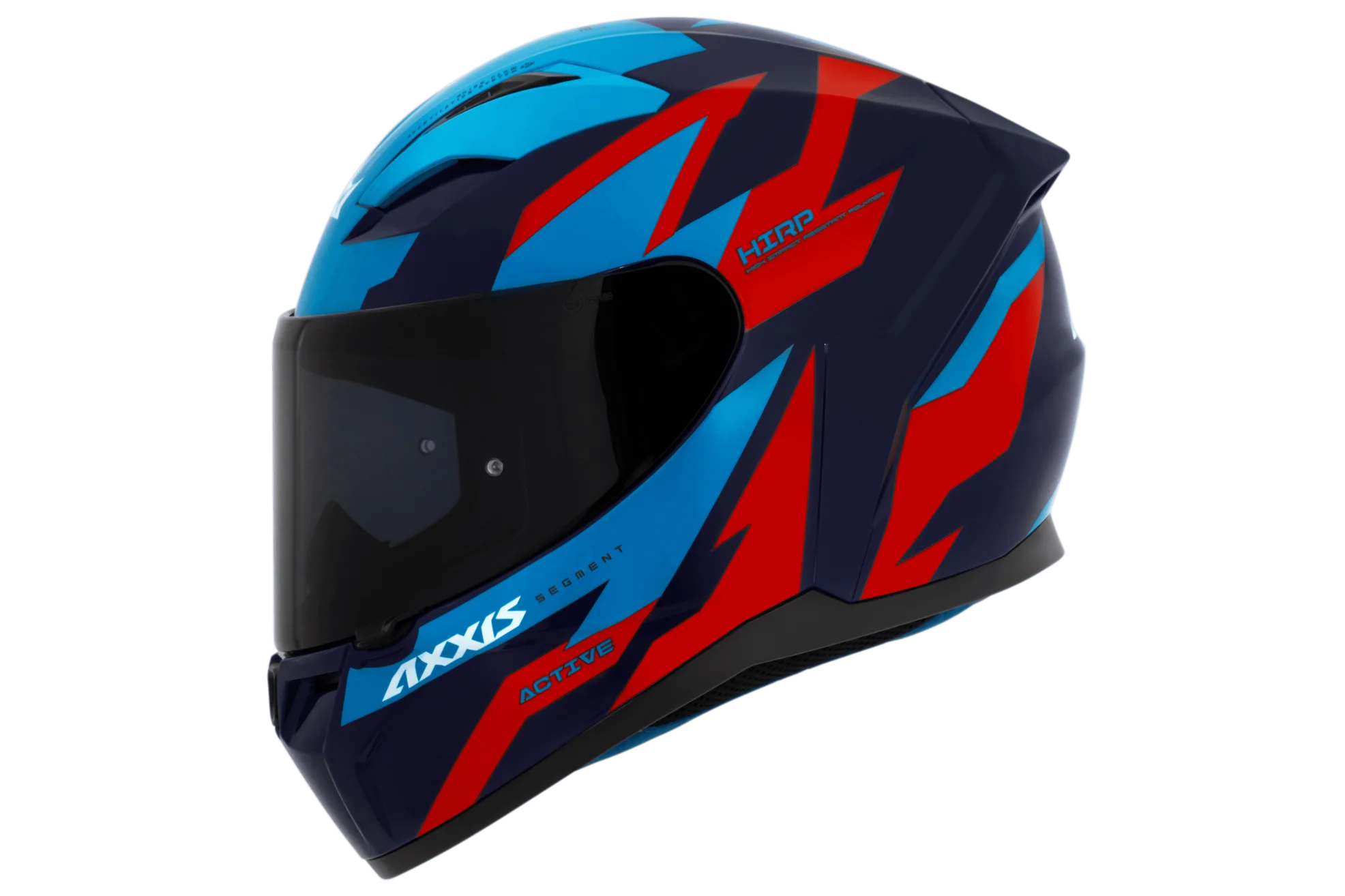 Capacete Axxis Segment Apolo Active C17 Azul - Spinelli Motos Boutique